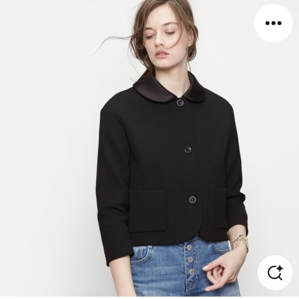 Maje Black Blazer - Size 36